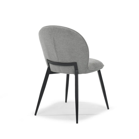 Comfortabele stoel in grijze bekleding