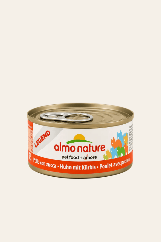 Almo Nature HFC natuurlijke kattenvoer met kip en pompoen 24 x 70 g