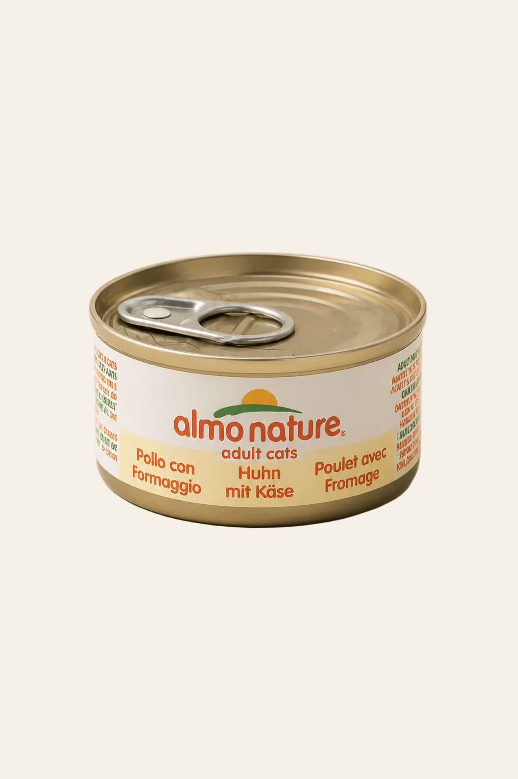 Almo nature hfc natuurlijke kip met kaas 24x70g