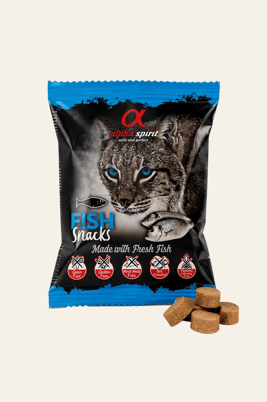 Alpha Spirit kattensnack met vis 50 g