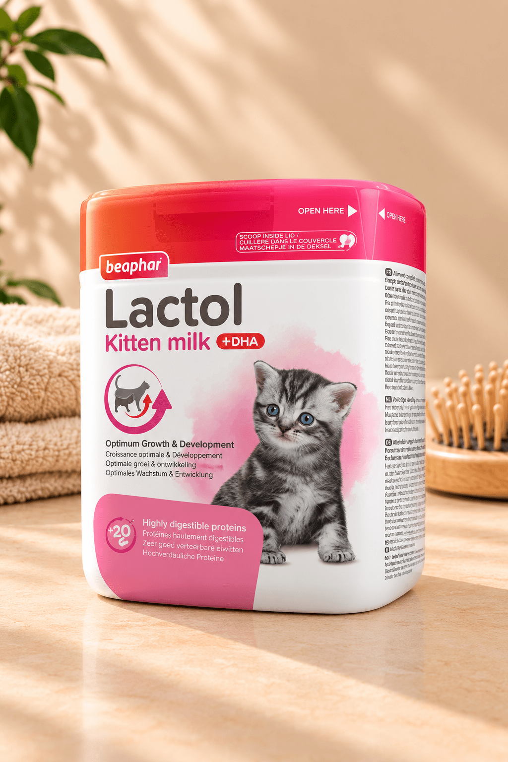 Beaphar Lactol kittenmelk met DHA 500 gram