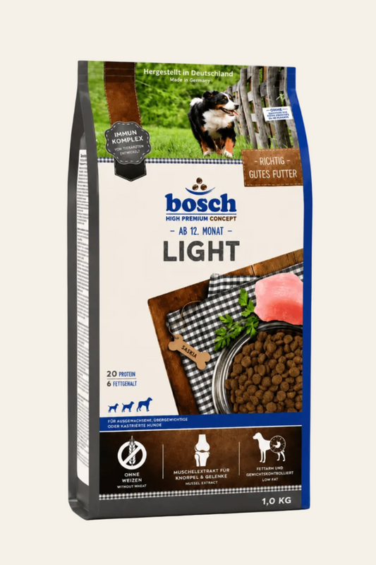 Bosch Light hondenvoer voor gewichtsbeheersing 1kg