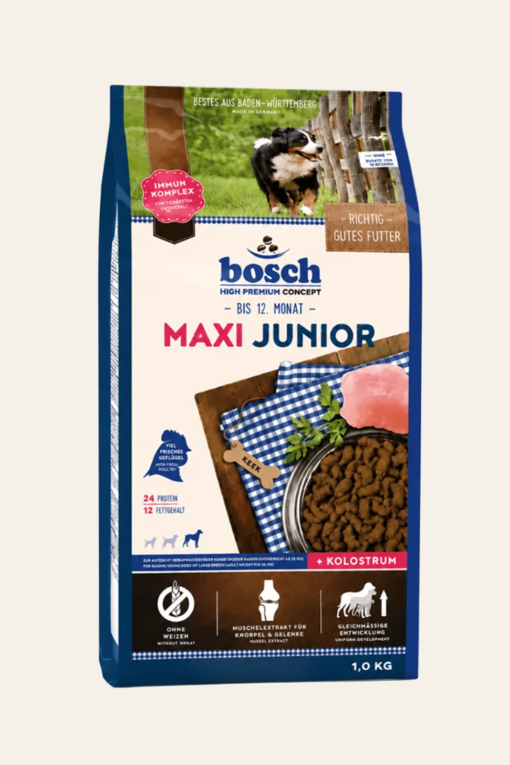 Bosch Maxi Junior puppyvoer voor grote rassen 1kg