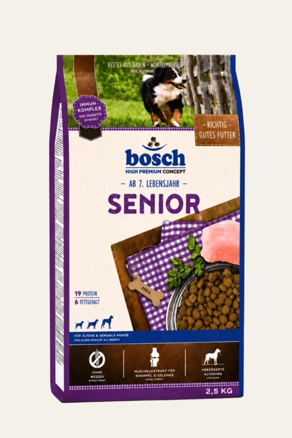 Bosch Senior hondenvoer voor oudere honden 2.5kg