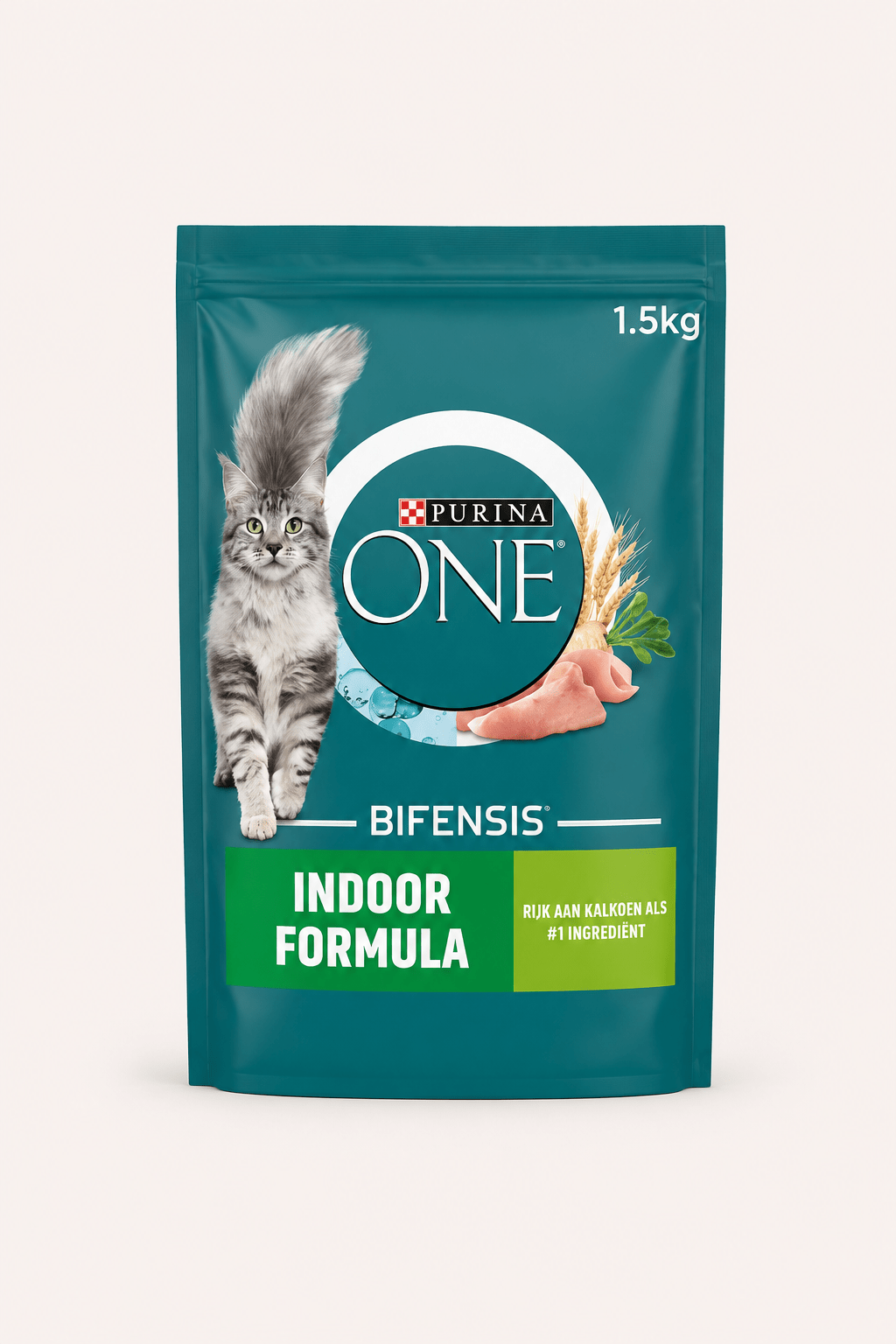 Purina ONE Indoor Formula kattenvoer met kalkoen