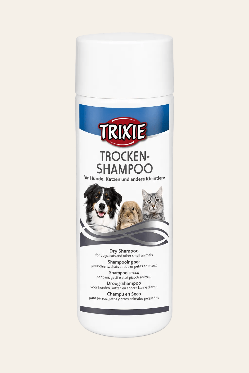Droogshampoo voor honden, katten en kleine huisdieren 200g