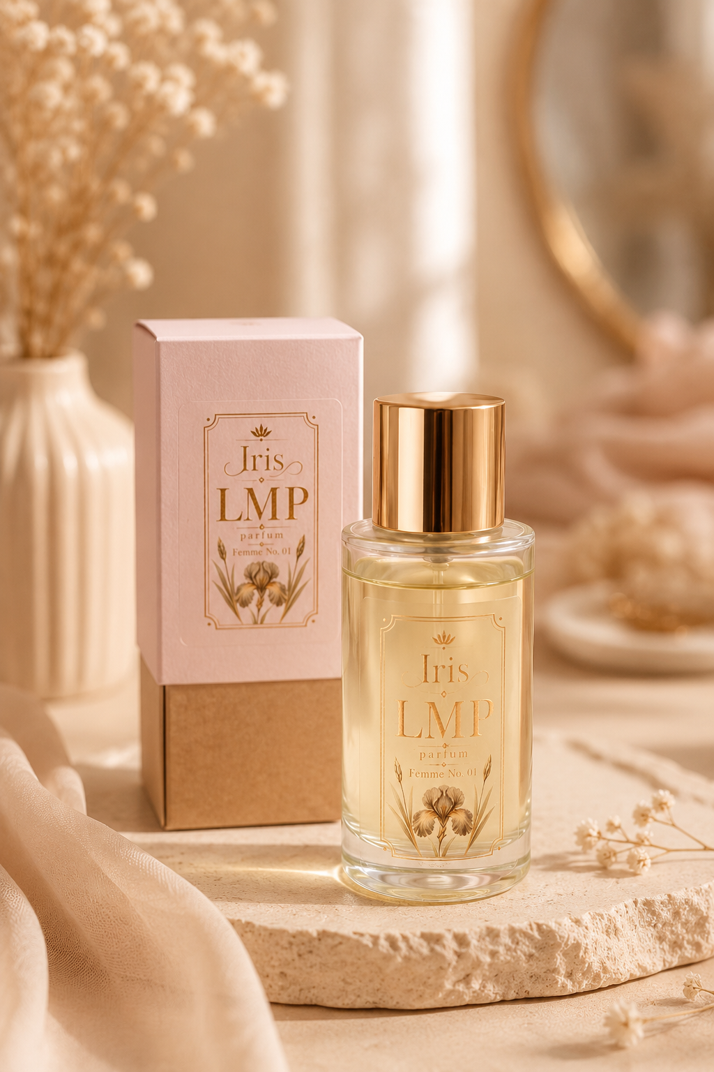 Iris LMP – Velvet praline femme No. 01