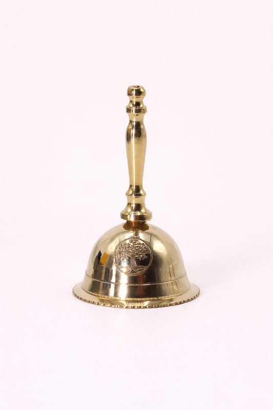 Kleine altaarbel levensboom messing