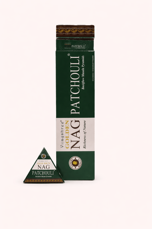 Patchouli wierookkegels terugstroom