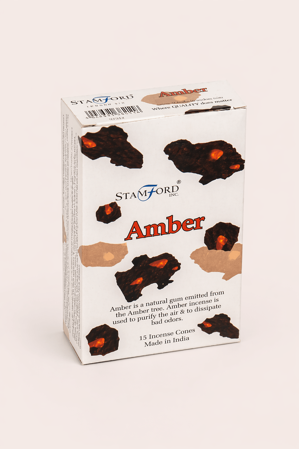 Amber wierookkegels