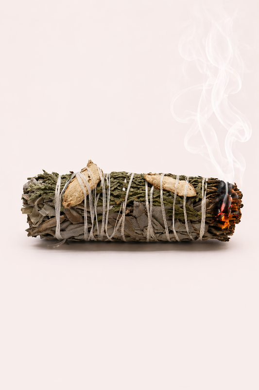 Smudge stick witte salie, gember en ceder