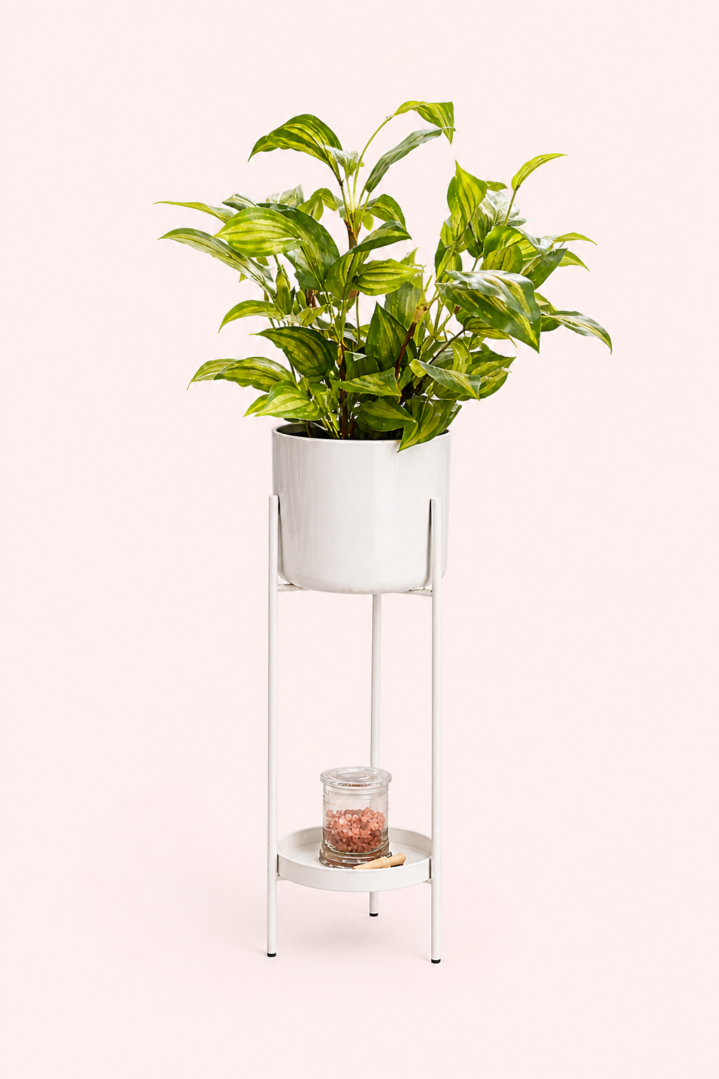 Bloempot op standaard