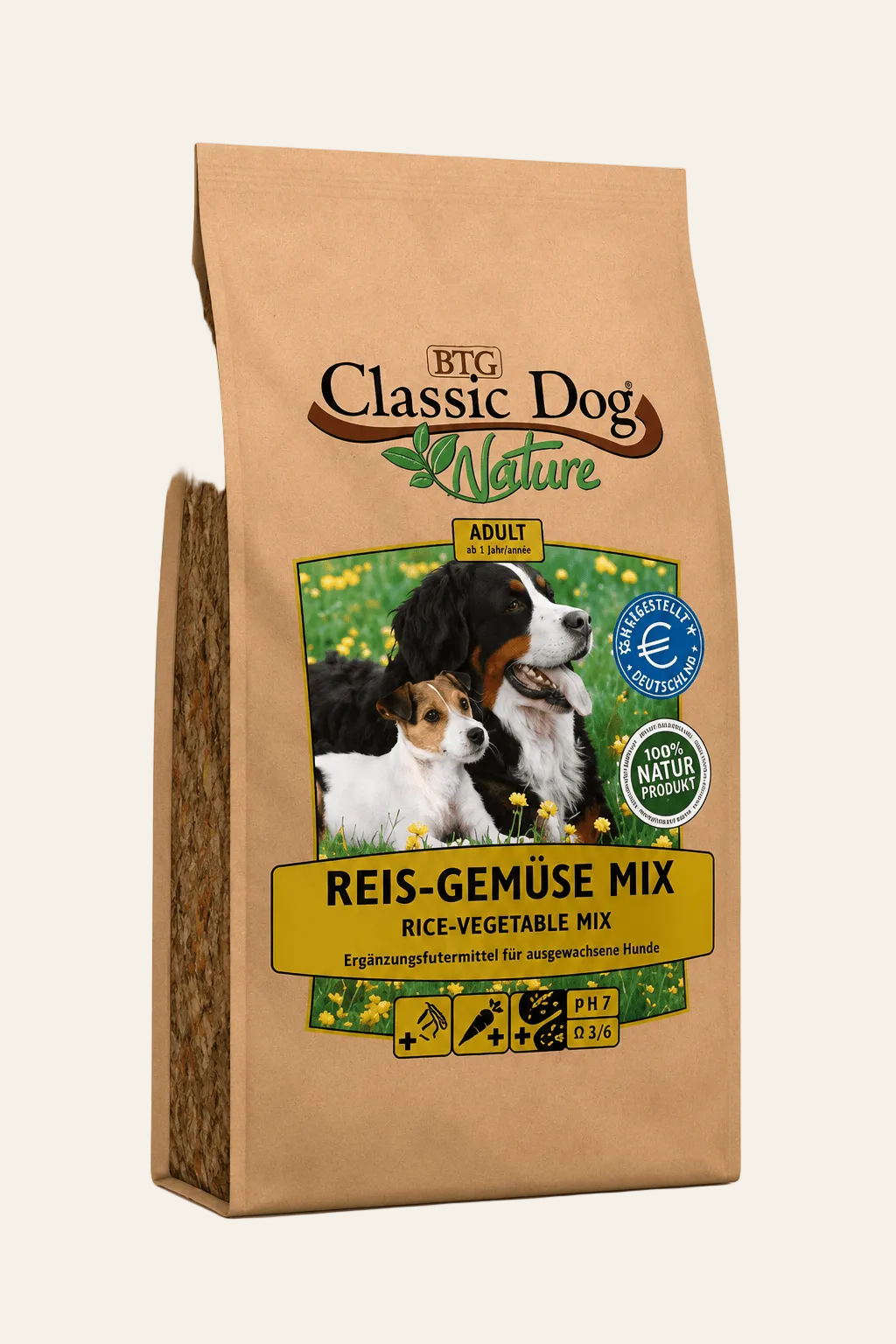 Classic Dog Nature rijst en groentemix voor honden 1,25 kg
