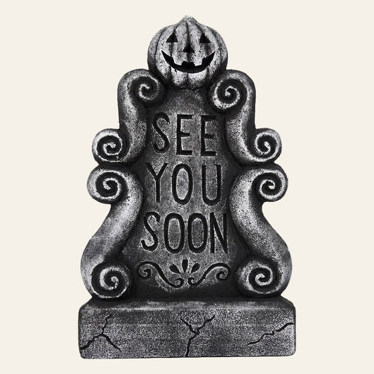 Decoratieve grafsteen voor halloween groot formaat