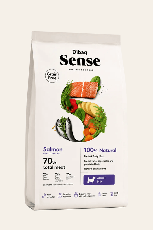 Dibaq Sense zalm mini graanvrij hondenvoer 2 kg
