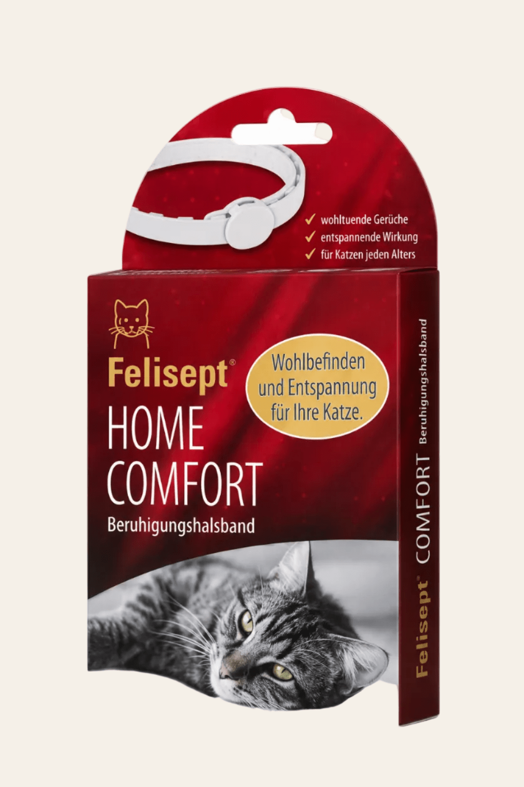 Felisept home comfort kalmerende halsband 35cm hoogwaardige afwerking voor katten |LMA Animal Store