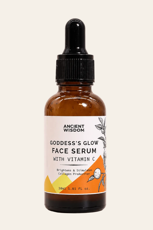 Gezichtsserum met vitamine C voor een stralende huid