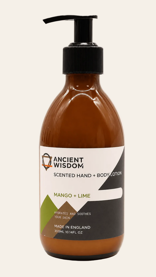 Hand en bodylotion met mango en limoen
