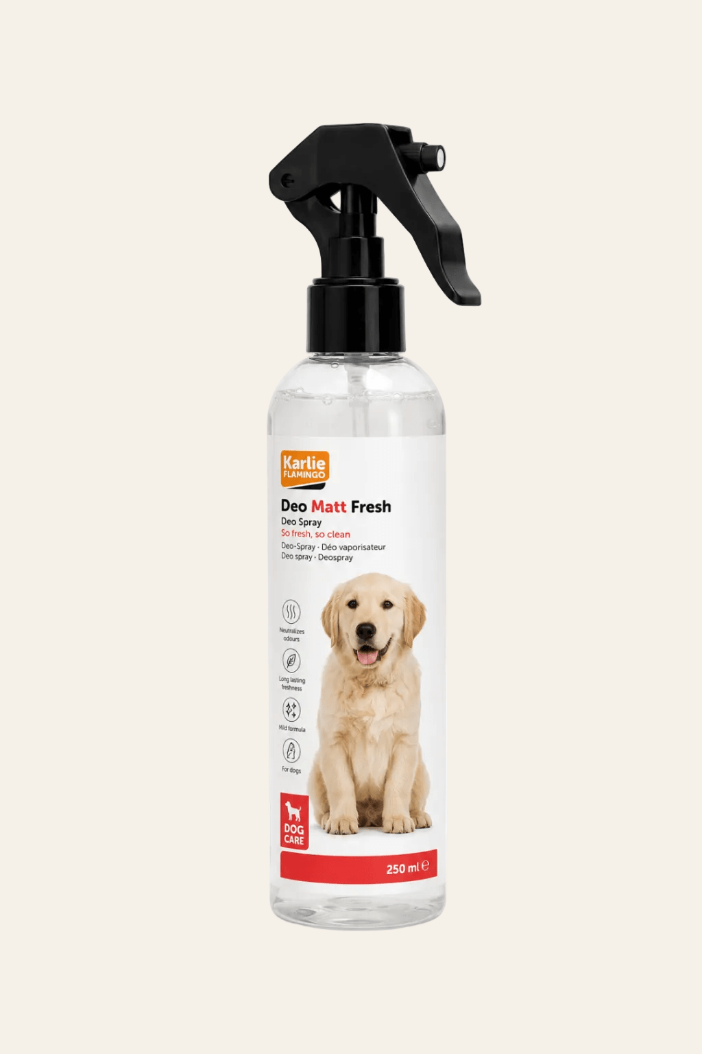Karlie quick'n fresh geurverwijderaar spray voor honden en katten 300ml