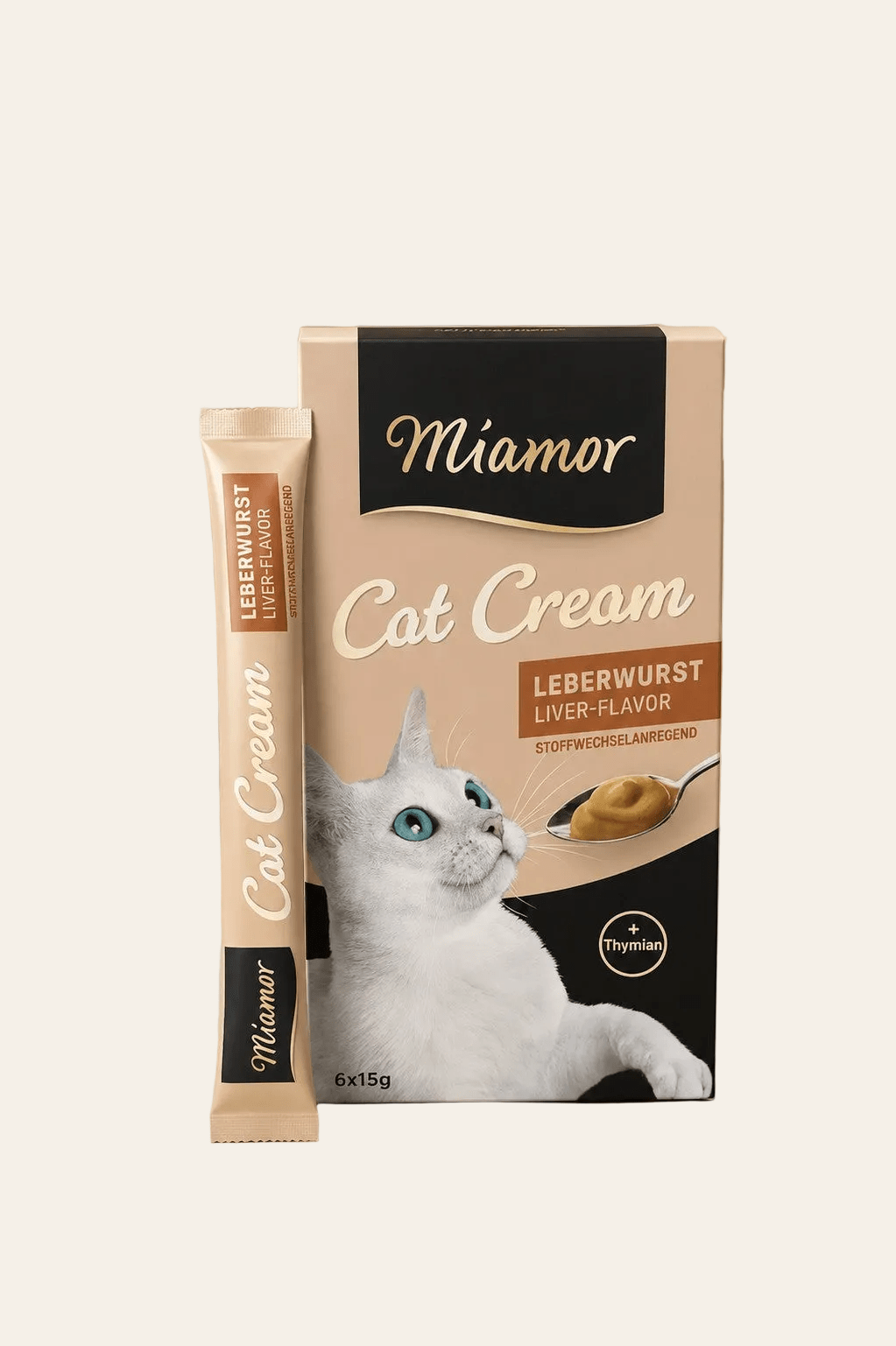 Miamor cat cream leverworst 6 x 15 g