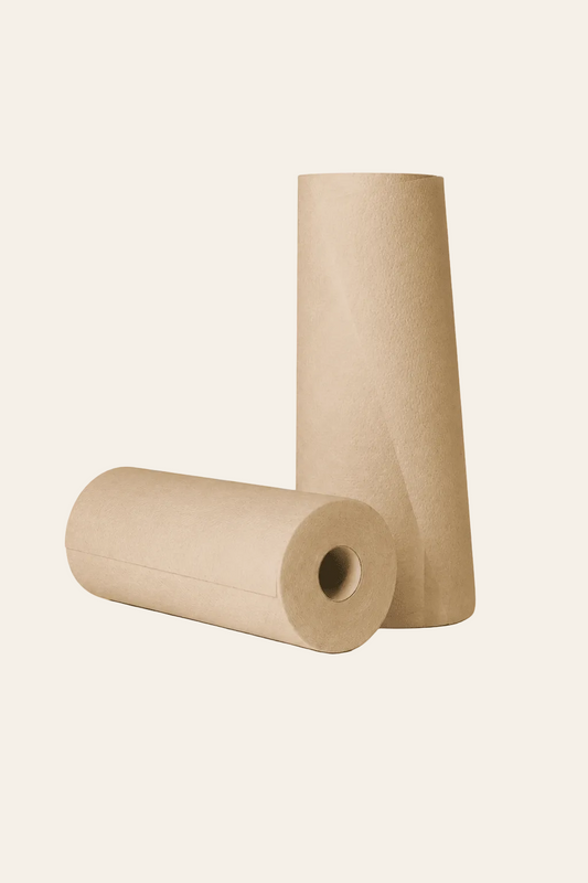 Naturel beige hondenhanddoeken op rol