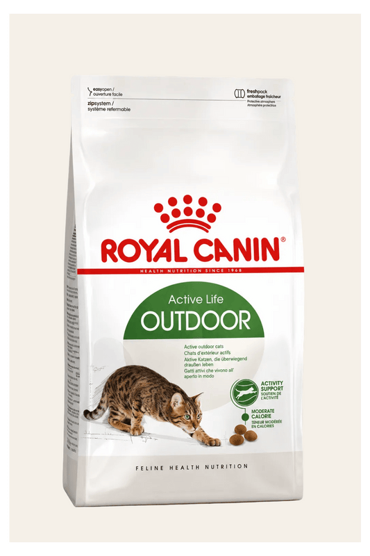 Royal Canin kattenvoer voor buitenkatten feline outdoor active life 400g