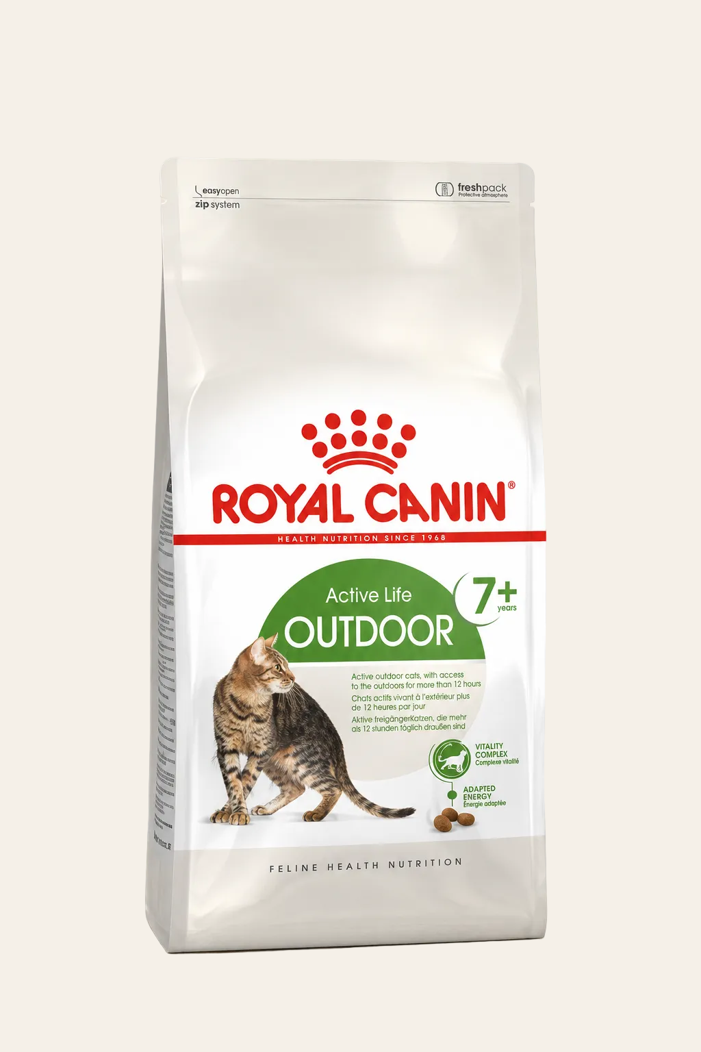 Royal Canin kattenvoer voor oudere buitenkatten feline outdoor 7+ 400g