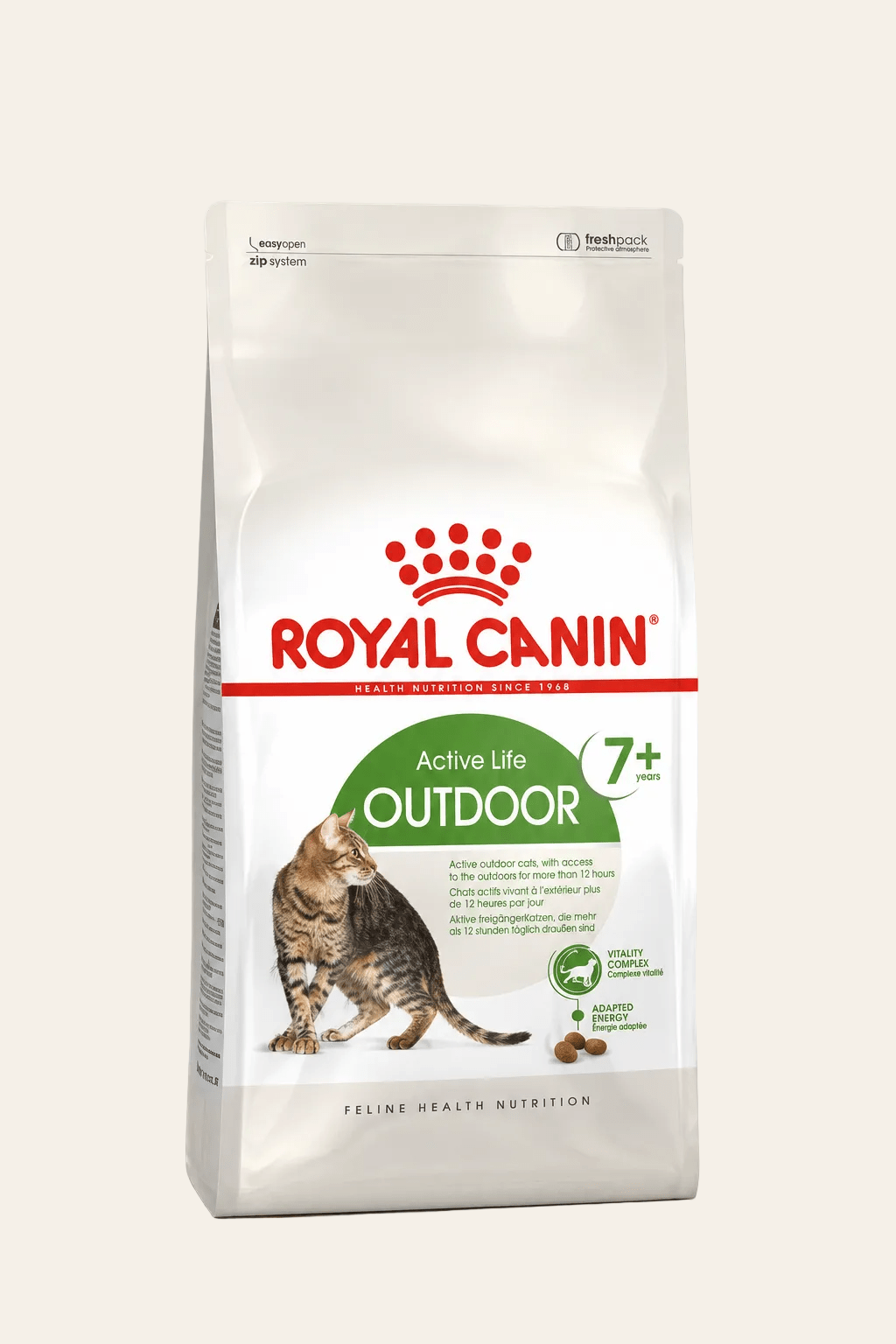 Royal Canin kattenvoer voor oudere buitenkatten feline outdoor 7+ 400g