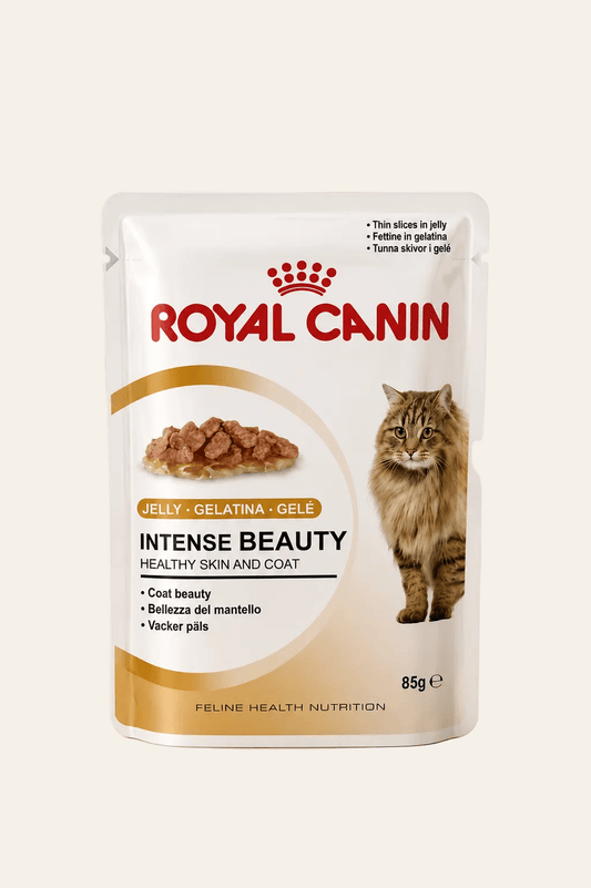 Royal canin intense beauty in gelei multipack 12 x 85 g
