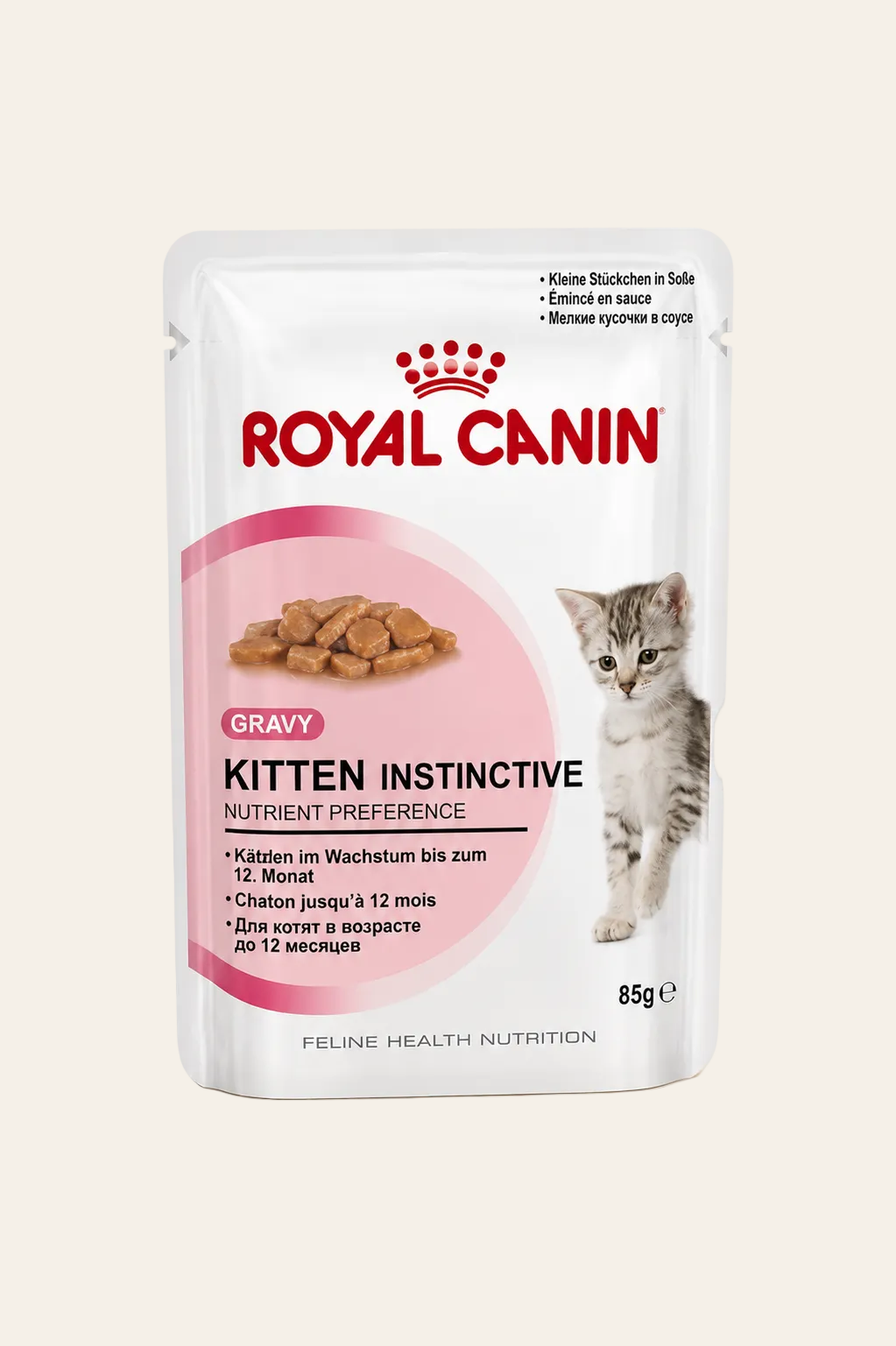Royal canin kitten instinctive in saus multipack 12 x 85 g