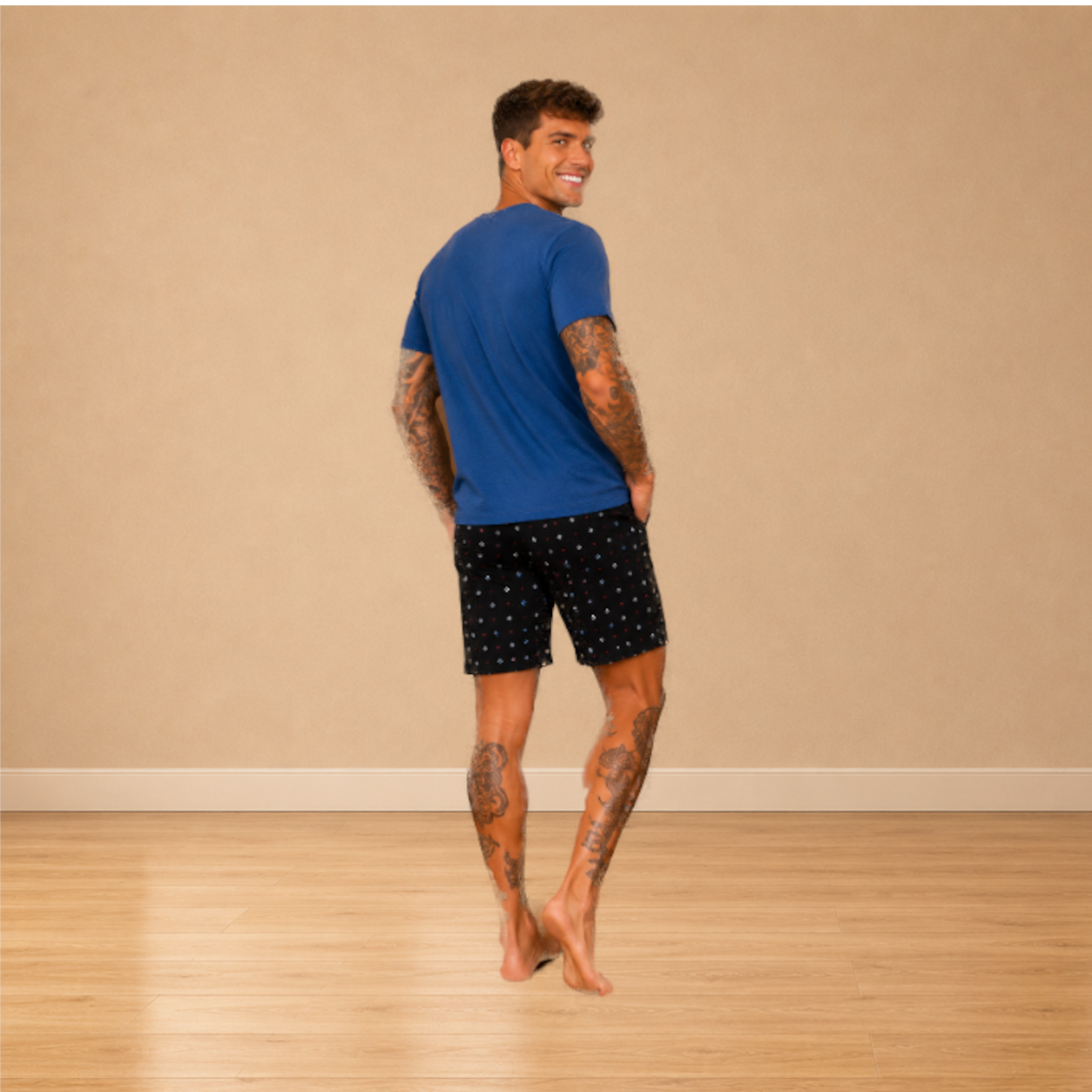 sportieve heren pyjama