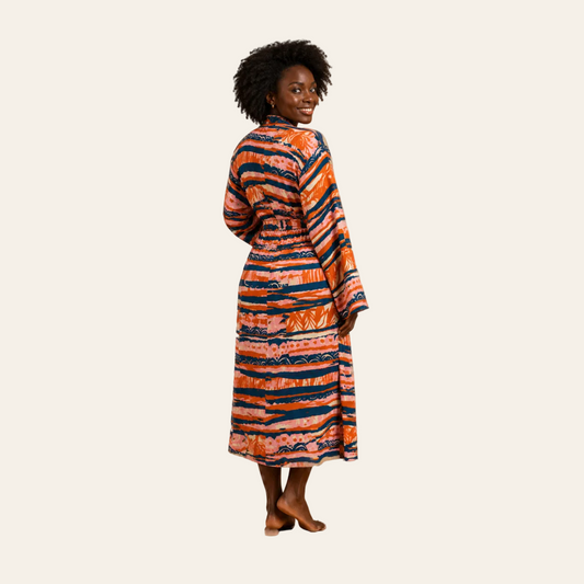 Kimono vrolijke strepen