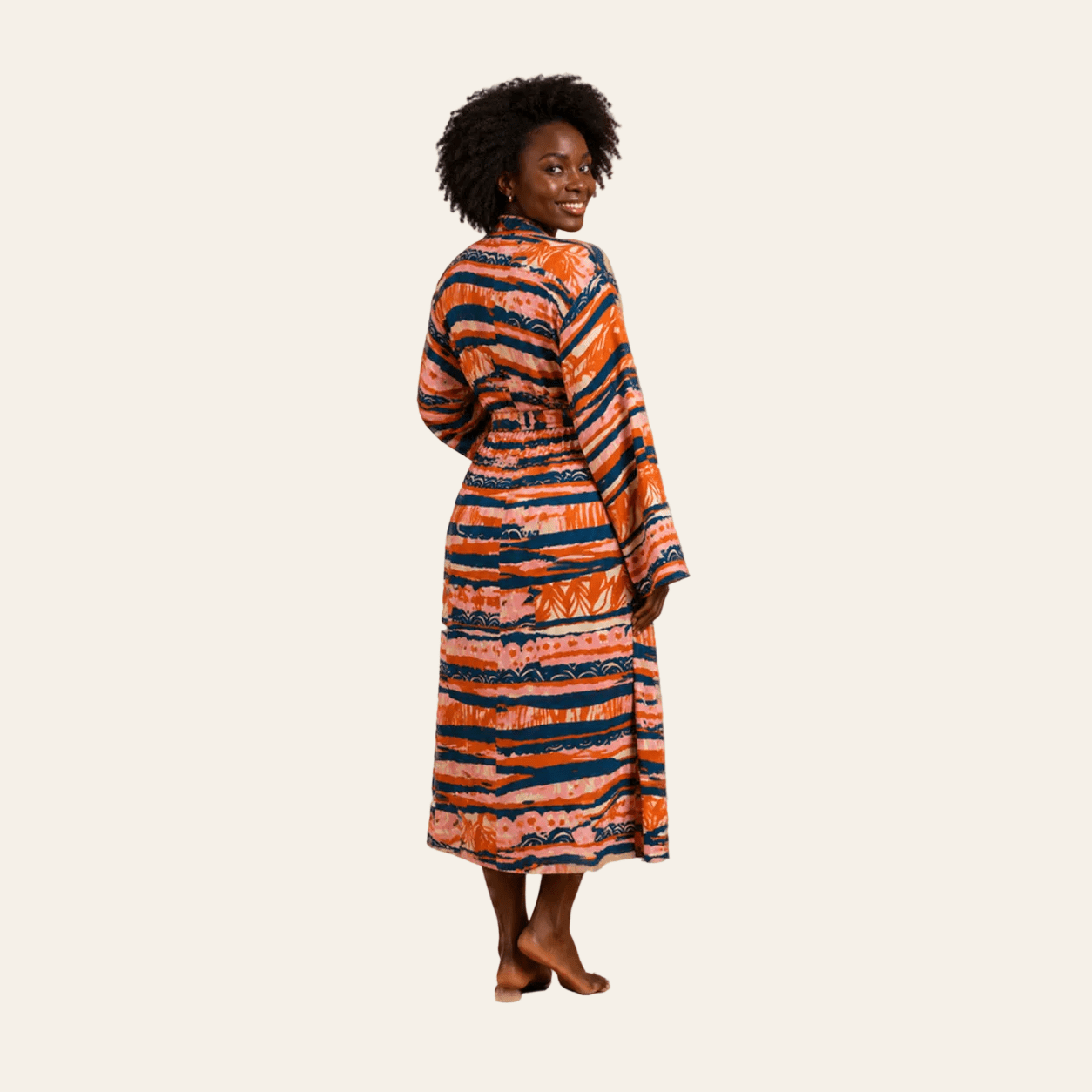 Kimono vrolijke strepen
