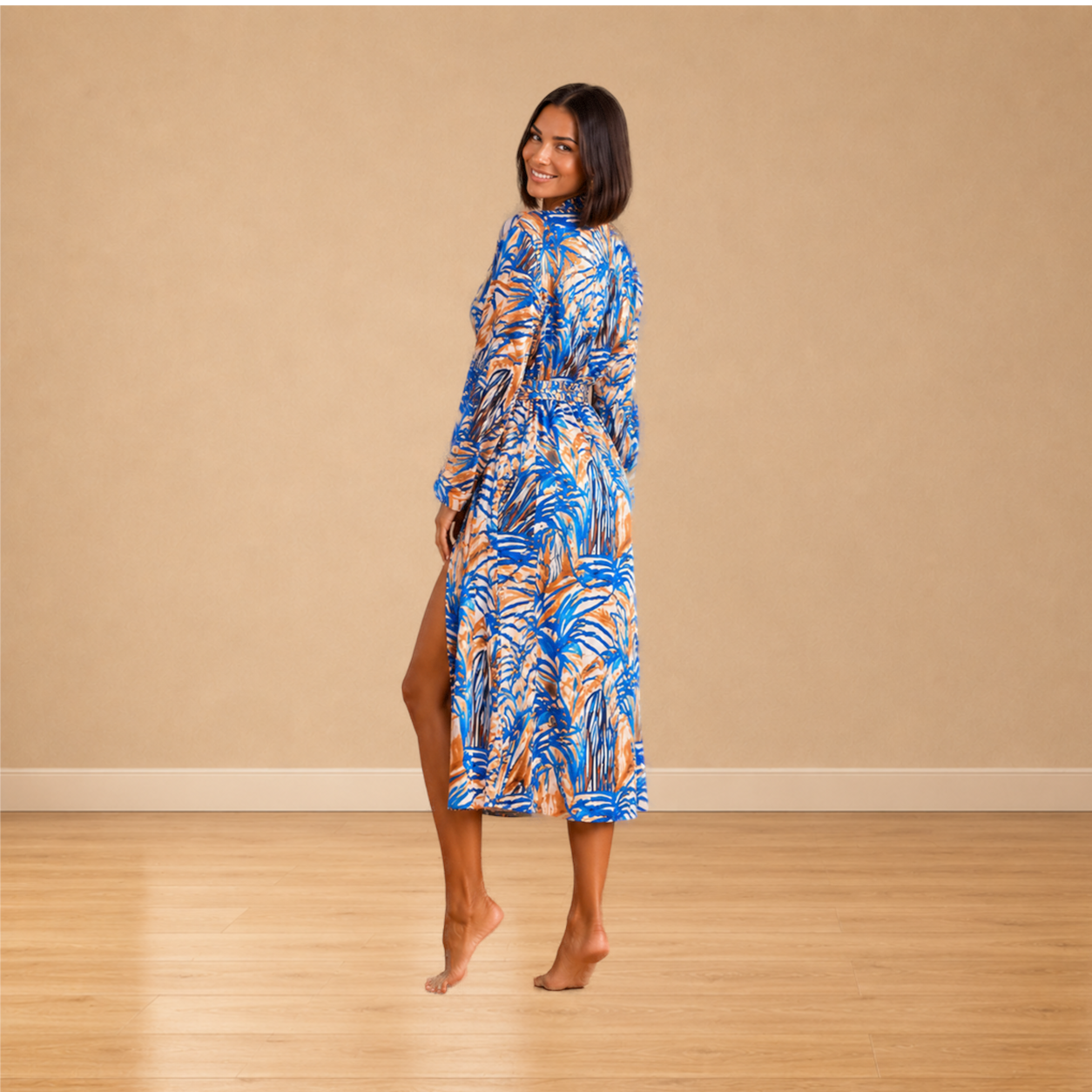 Kimono Blauw Zeewier