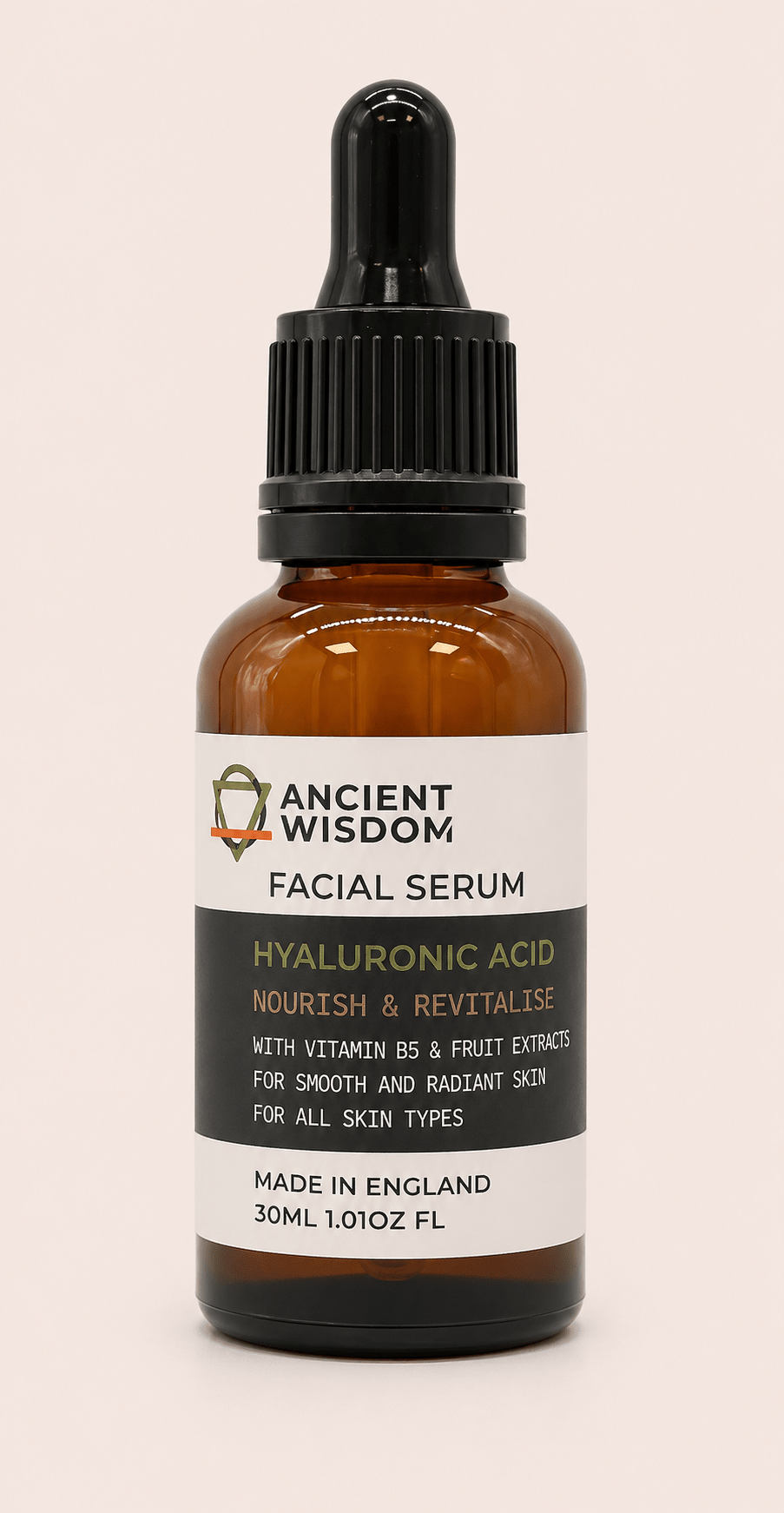 Gezichtsserum met hyaluronzuur en vitamine B5