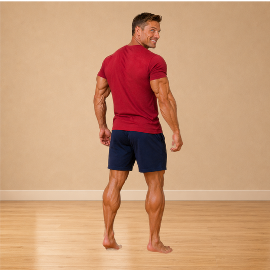 Henley luxe heren shortama
