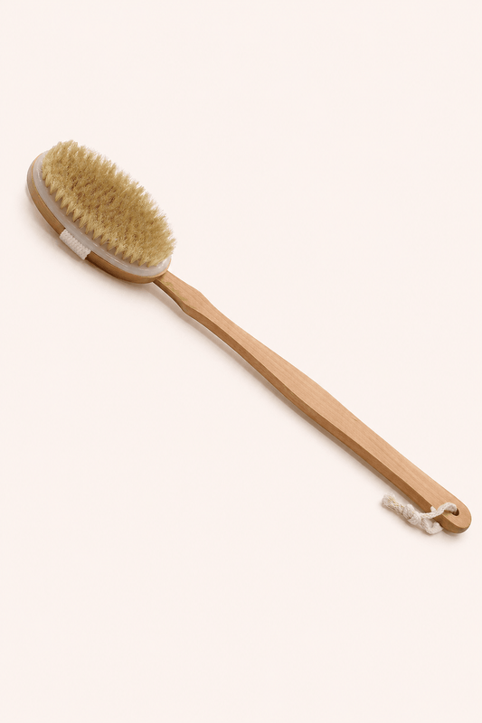 Cepillo corporal con mango largo