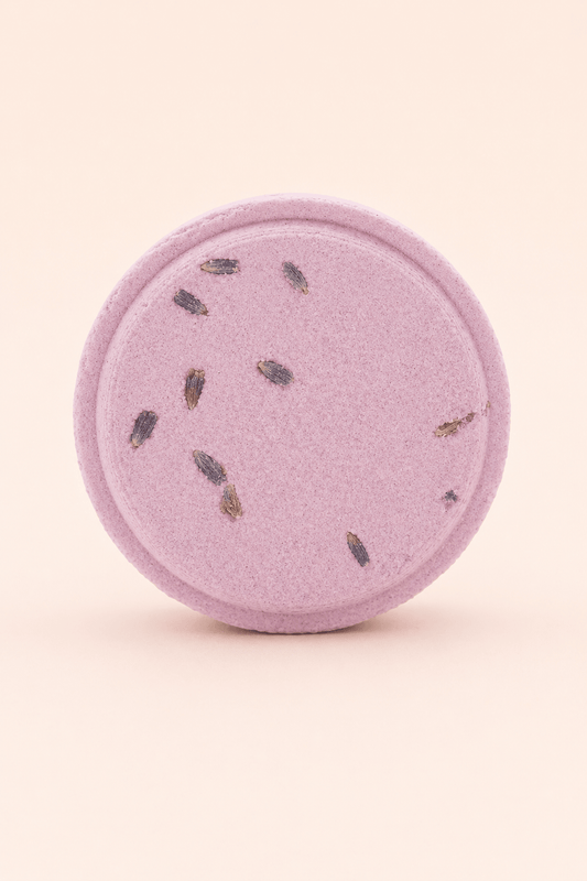 Juego de regalo de pastillas efervescentes para ducha con salvia, limón y lavanda