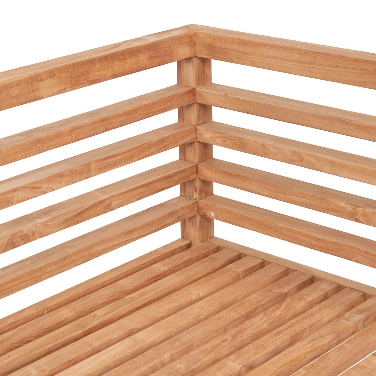 Moyo modulaire tweezitter in teakhout