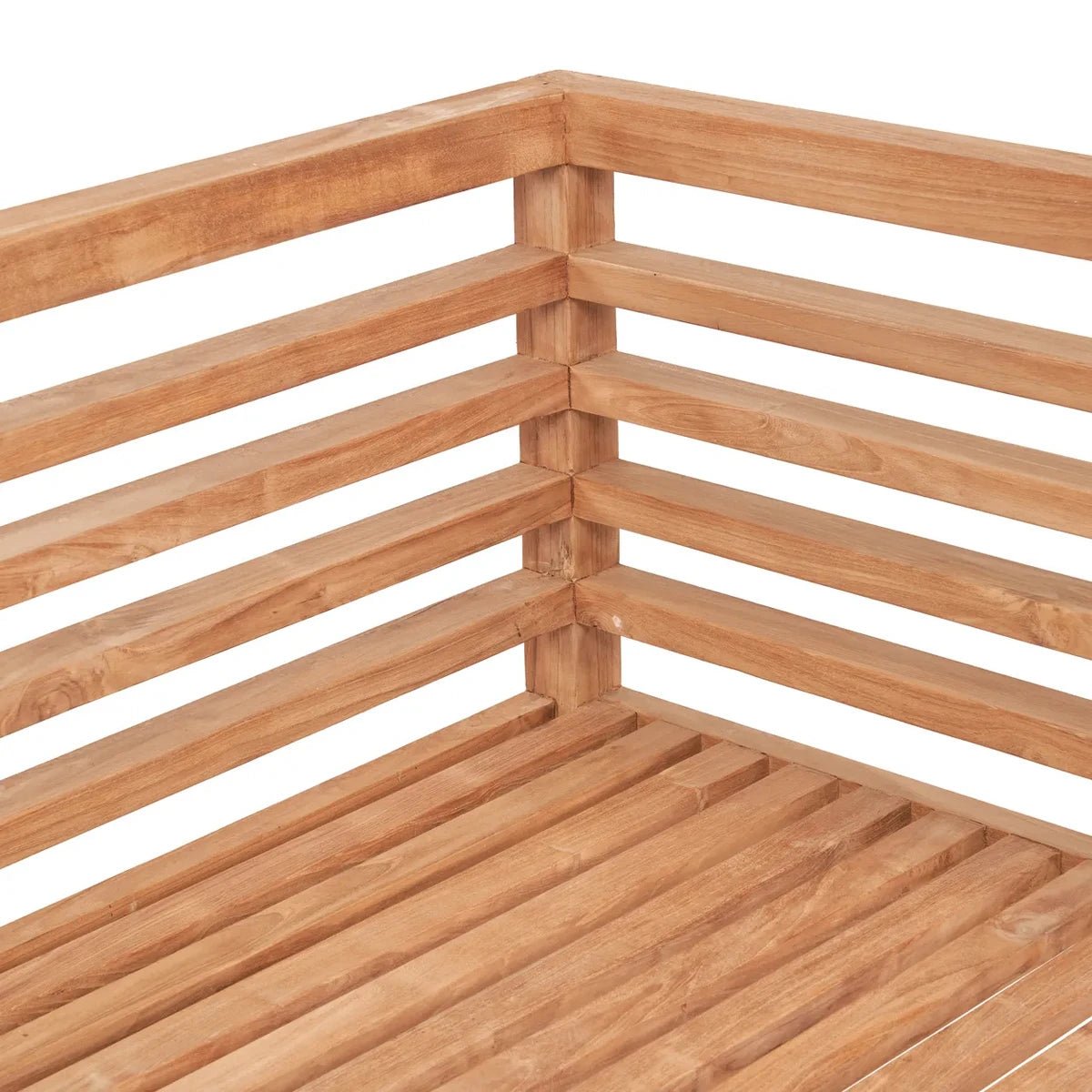 Moyo modulaire tweezitter in teakhout