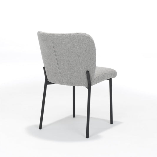 Comfortabele stoel Ventura in teddy natural