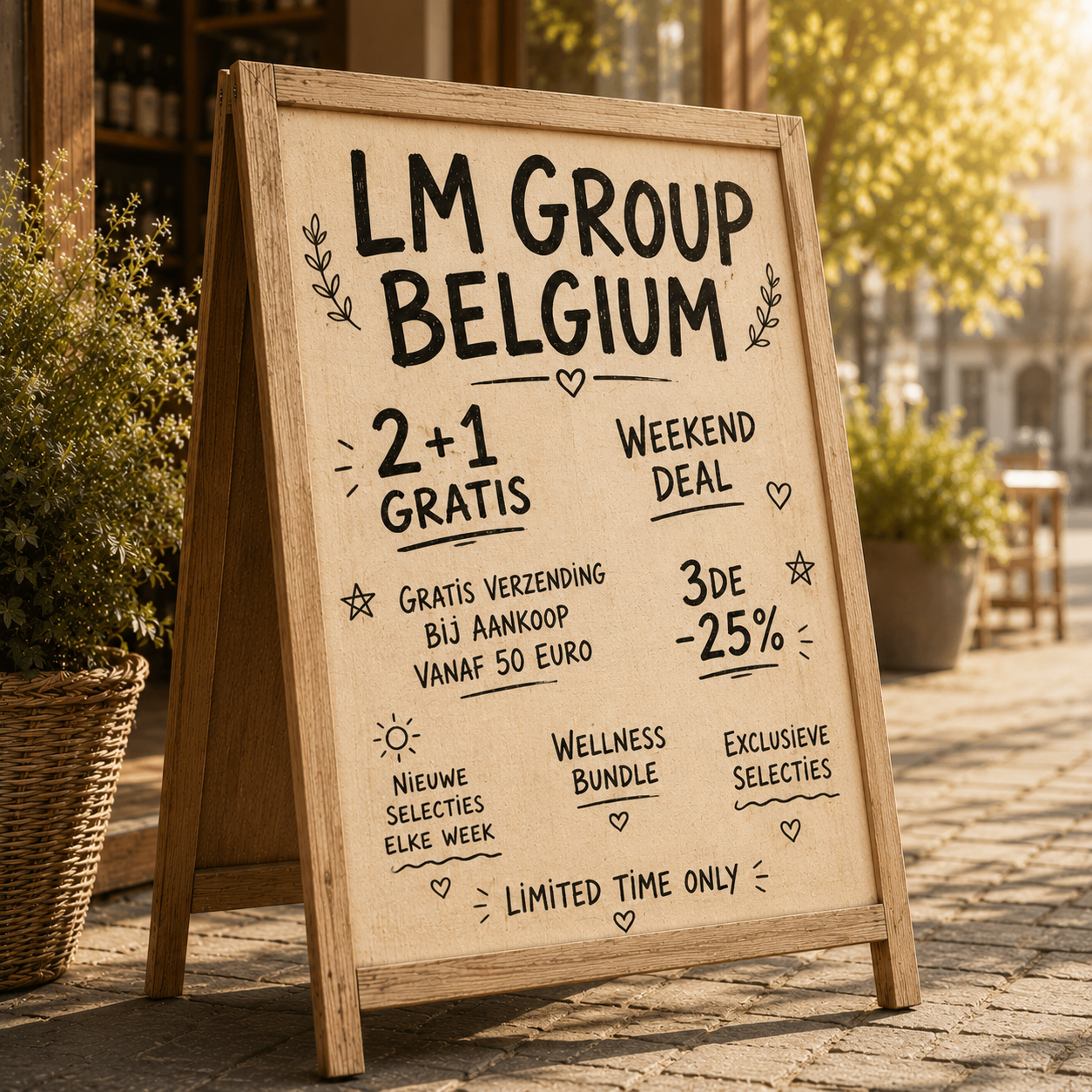 Exclusieve deals voor wonen, mode en lifestyle.