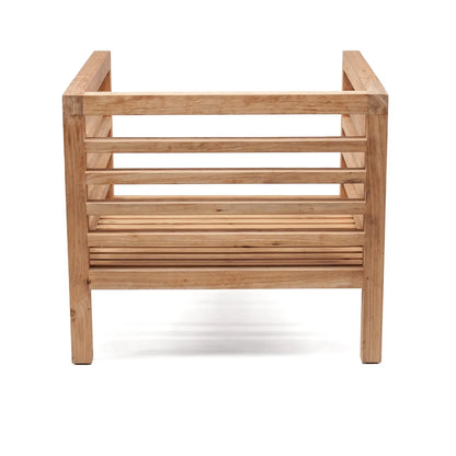Moyo modulaire éénzitssofa in teakhout
