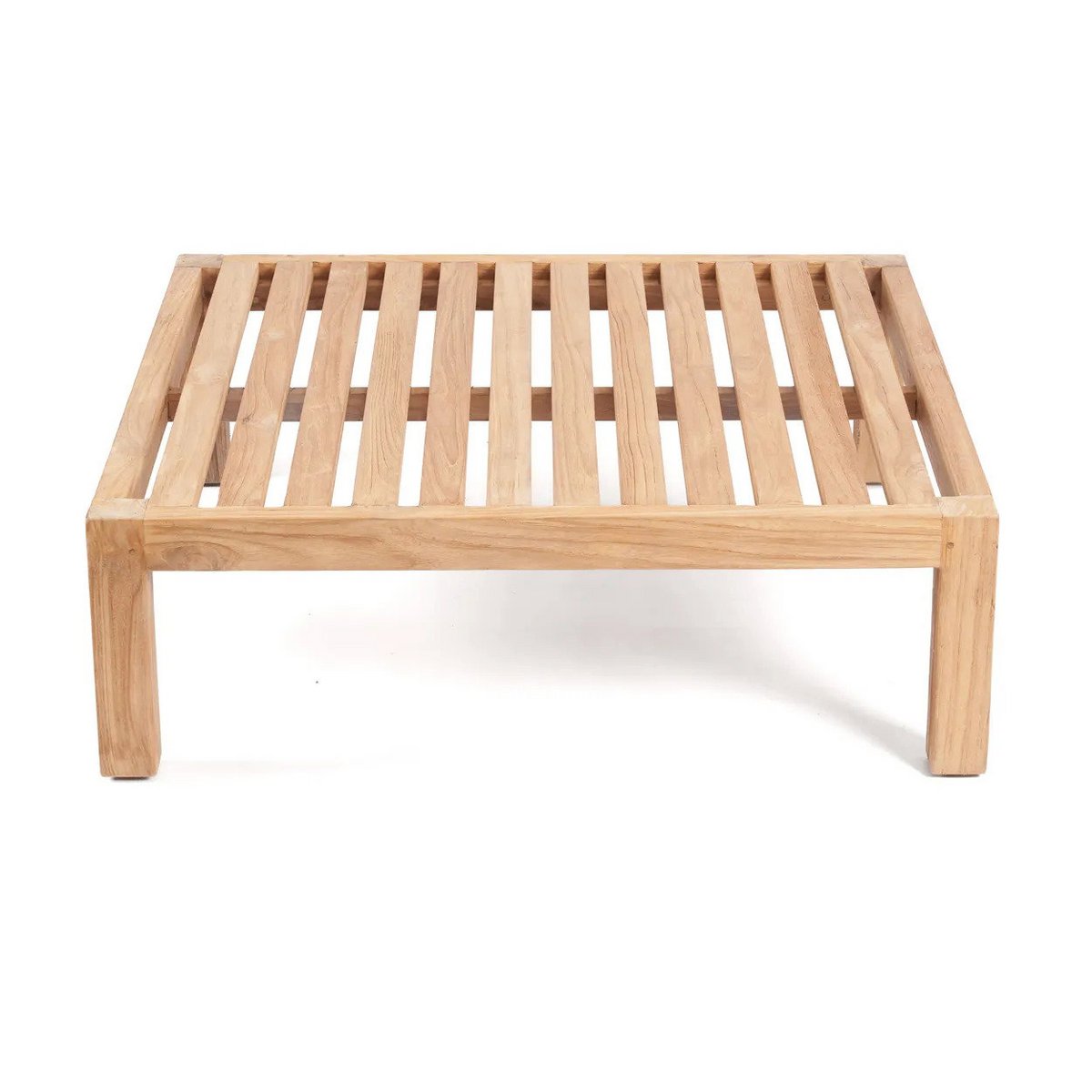 Moyo modulaire poef in teakhout