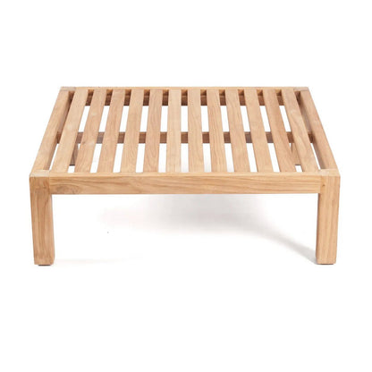 Moyo modulaire poef in teakhout