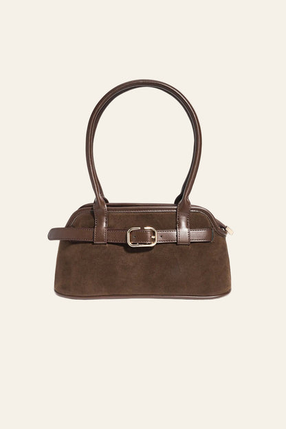 Handtassen Effen Kleur Casual Suède Dagelijkse Accessoires