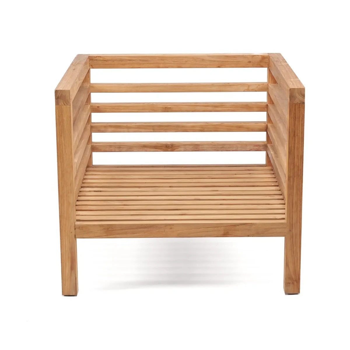 Moyo modulaire éénzitssofa in teakhout