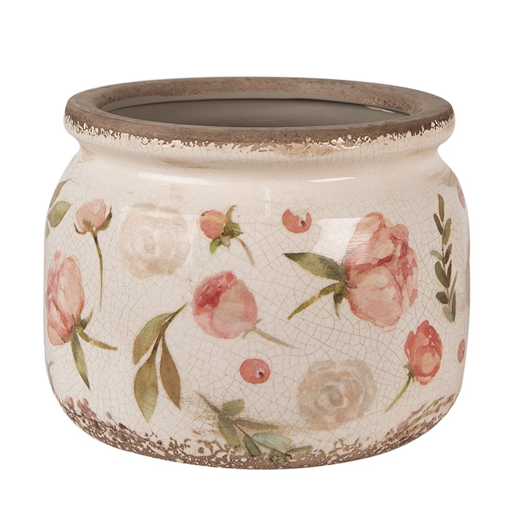 Keramieke Bloempot Roze