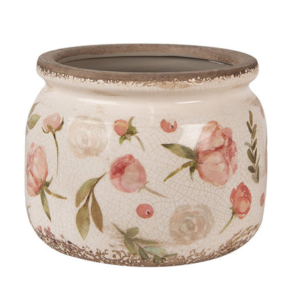 Keramieke Bloempot Roze
