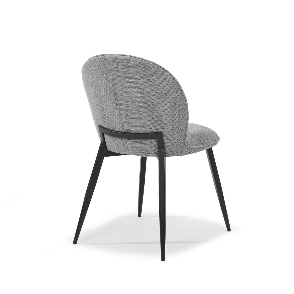 Comfortabele stoel in grijze bekleding